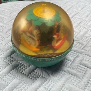✨ Vintage 1960’s Fisher Price Roly Poly Chime Ball